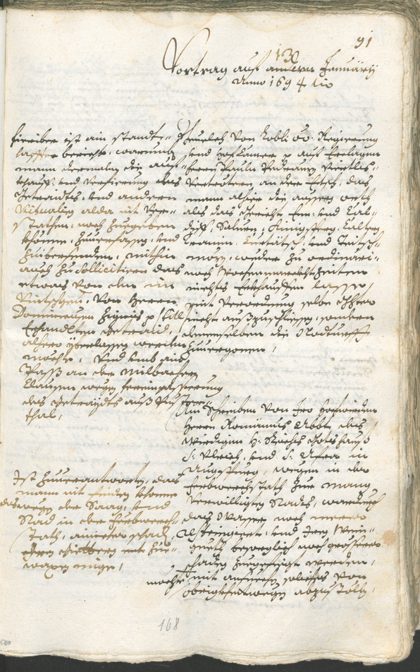 Civic Archives of Bozen-Bolzano - BOhisto Ratsprotokoll 1693/96 