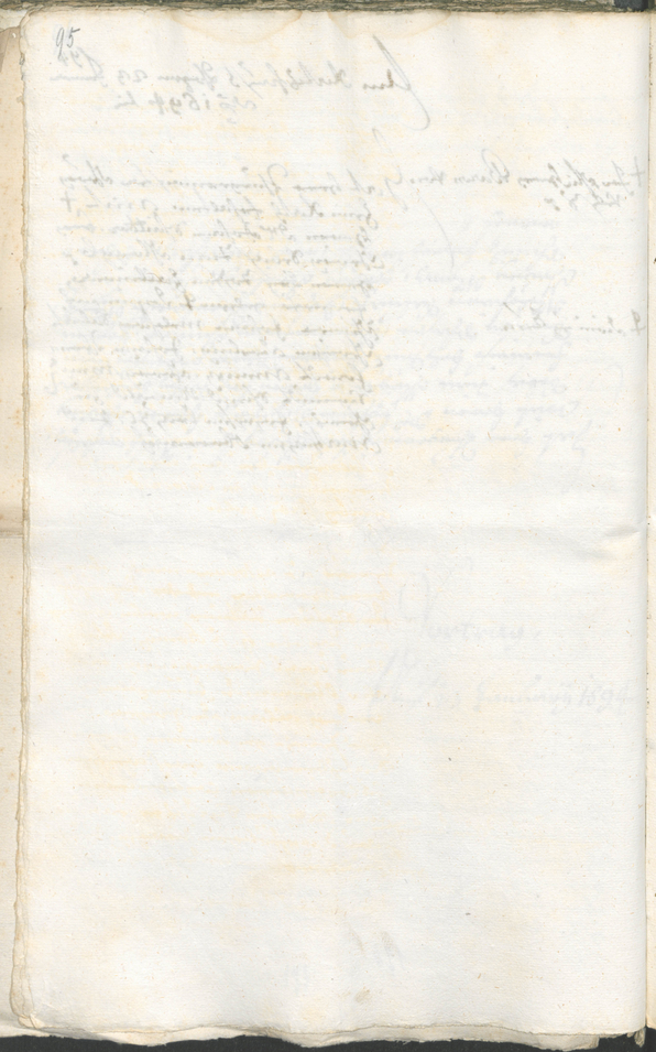 Civic Archives of Bozen-Bolzano - BOhisto Ratsprotokoll 1693/96 