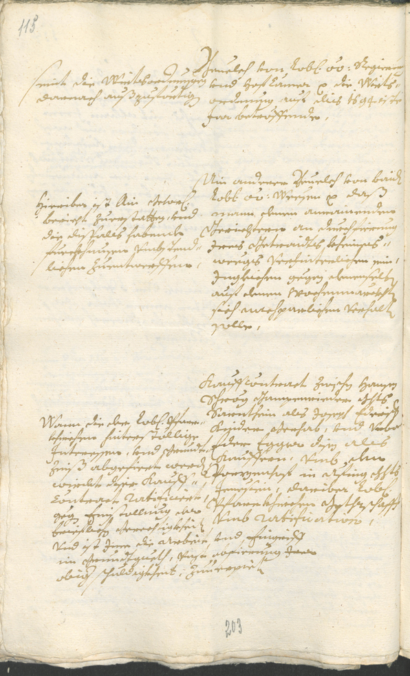 Civic Archives of Bozen-Bolzano - BOhisto Ratsprotokoll 1693/96 