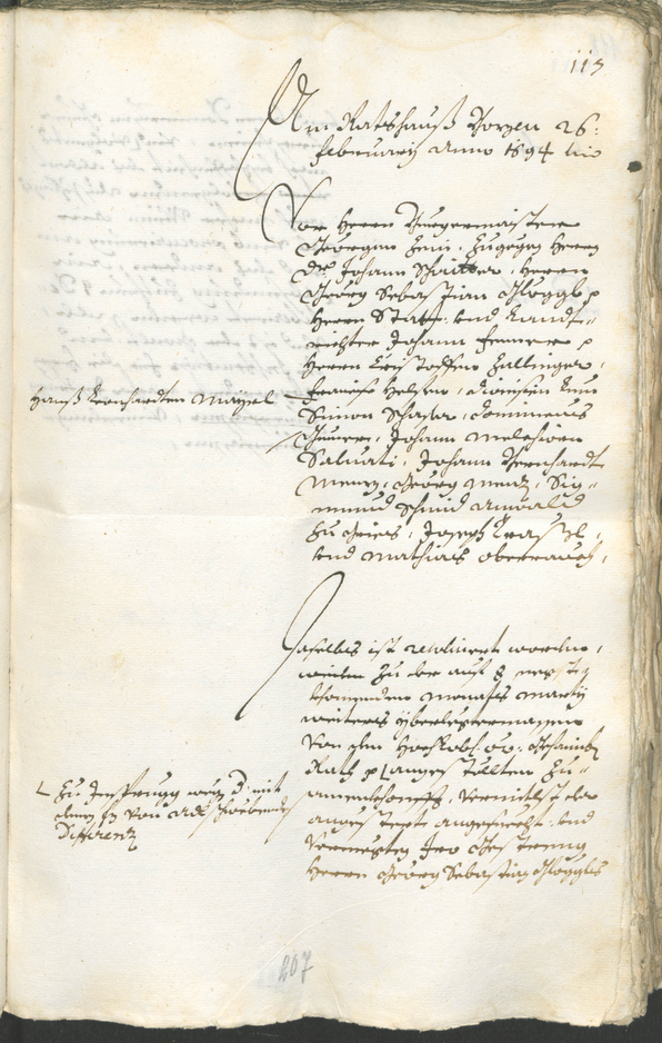 Civic Archives of Bozen-Bolzano - BOhisto Ratsprotokoll 1693/96 