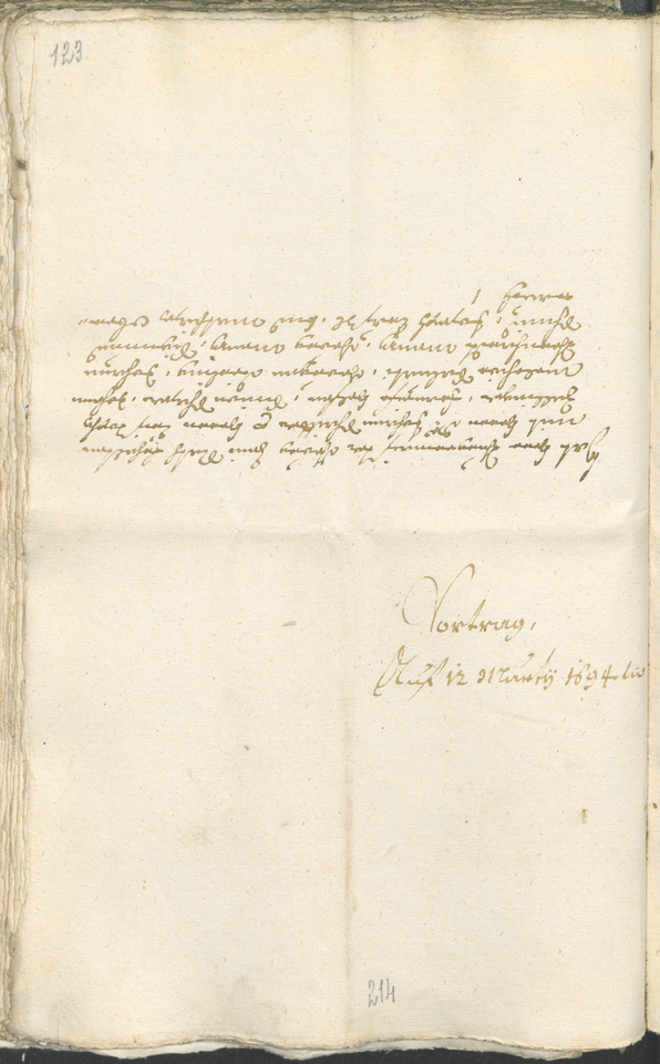 Civic Archives of Bozen-Bolzano - BOhisto Ratsprotokoll 1693/96 