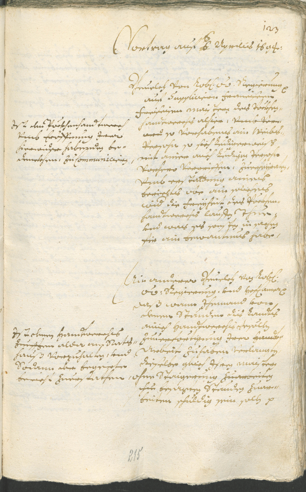 Civic Archives of Bozen-Bolzano - BOhisto Ratsprotokoll 1693/96 