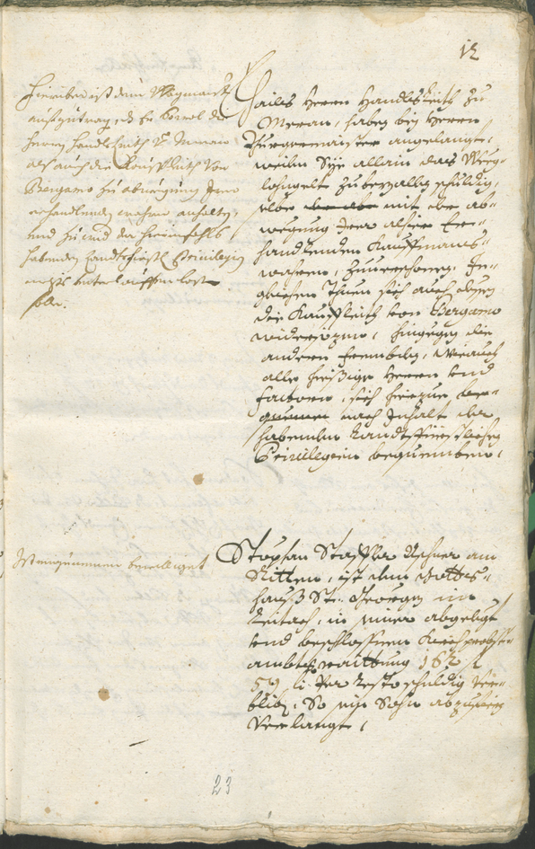 Civic Archives of Bozen-Bolzano - BOhisto Ratsprotokoll 1693/96 