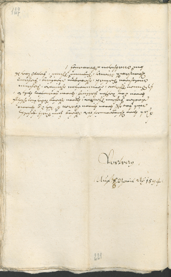 Civic Archives of Bozen-Bolzano - BOhisto Ratsprotokoll 1693/96 