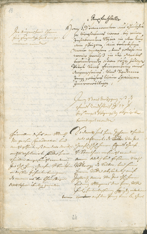 Civic Archives of Bozen-Bolzano - BOhisto Ratsprotokoll 1693/96 