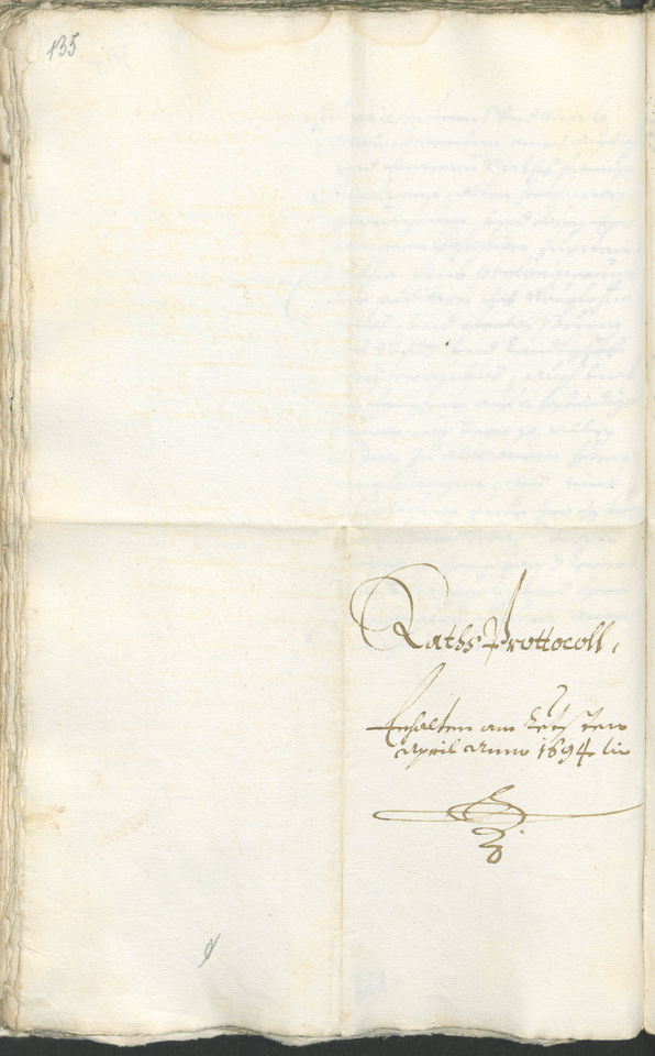 Civic Archives of Bozen-Bolzano - BOhisto Ratsprotokoll 1693/96 