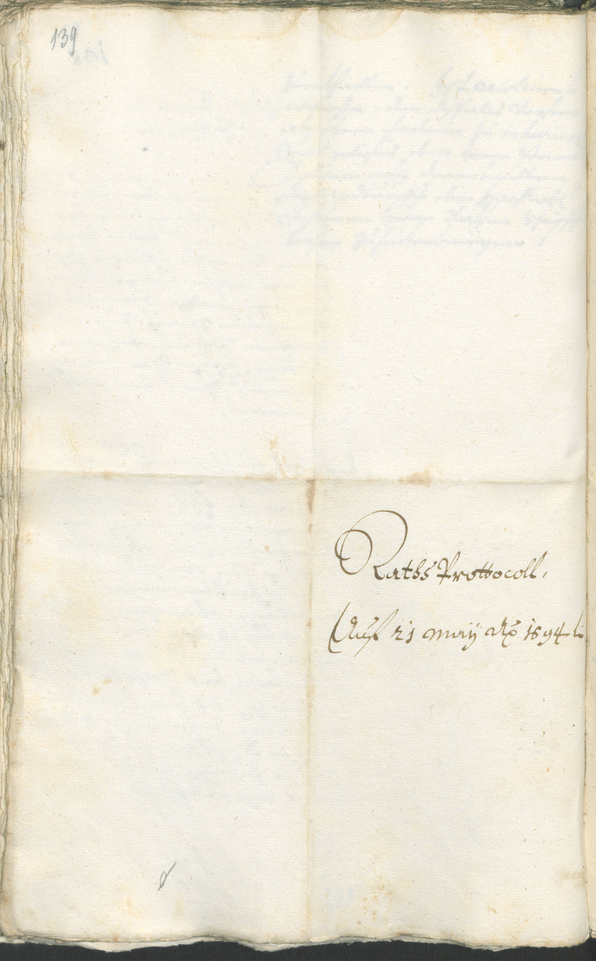 Civic Archives of Bozen-Bolzano - BOhisto Ratsprotokoll 1693/96 