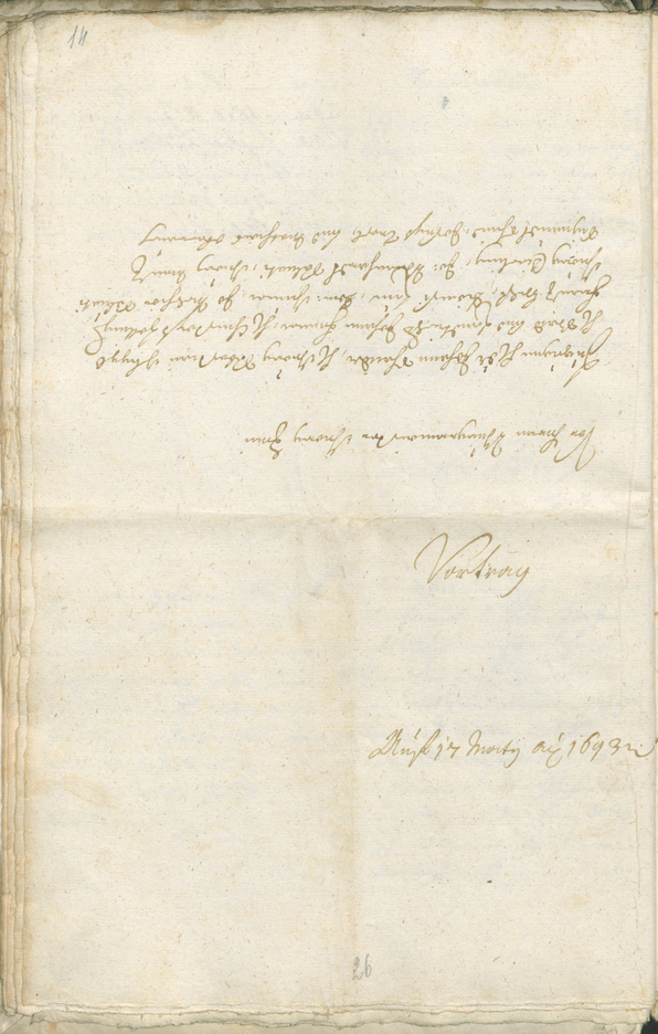 Civic Archives of Bozen-Bolzano - BOhisto Ratsprotokoll 1693/96 