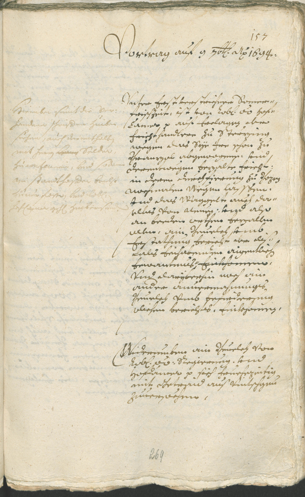 Civic Archives of Bozen-Bolzano - BOhisto Ratsprotokoll 1693/96 