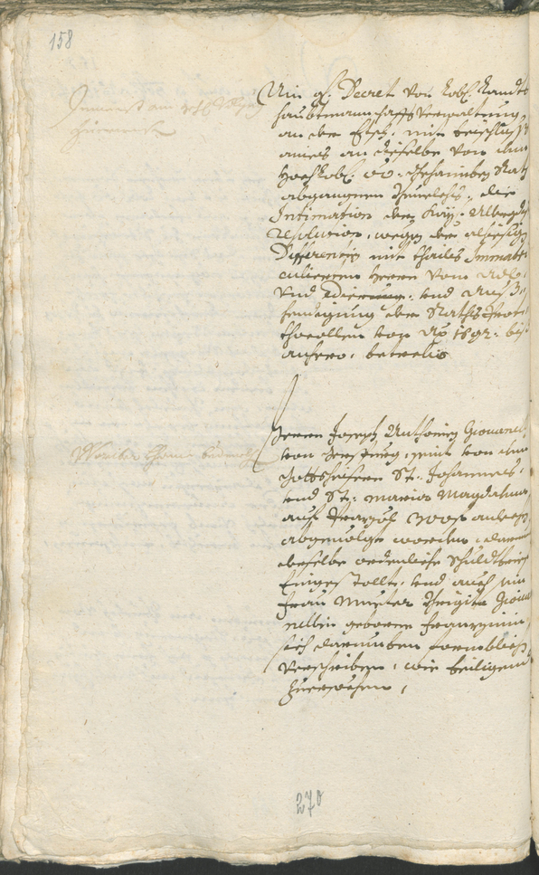 Civic Archives of Bozen-Bolzano - BOhisto Ratsprotokoll 1693/96 