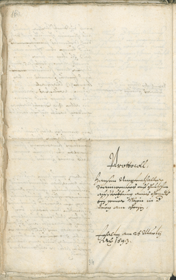 Civic Archives of Bozen-Bolzano - BOhisto Ratsprotokoll 1693/96 