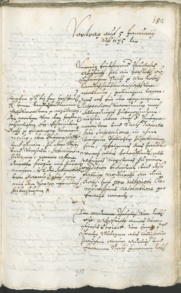 Civic Archives of Bozen-Bolzano - BOhisto Ratsprotokoll 1693/96 