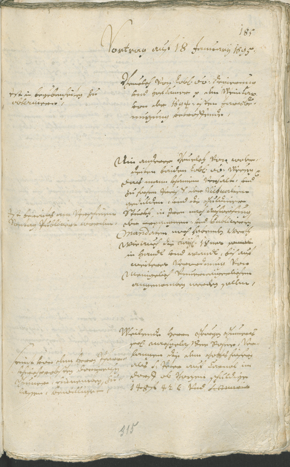 Civic Archives of Bozen-Bolzano - BOhisto Ratsprotokoll 1693/96 