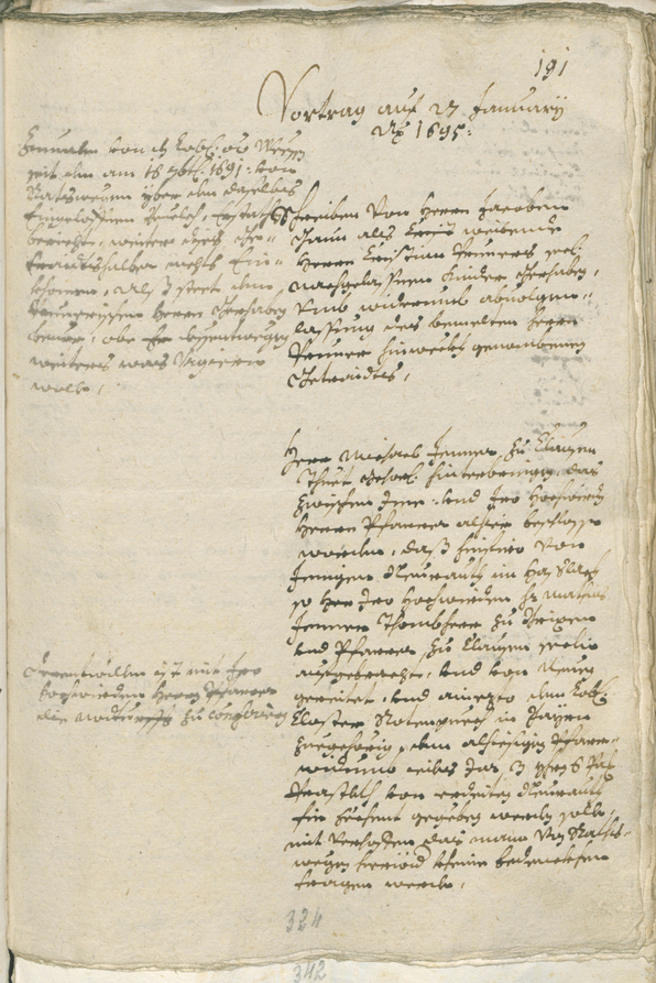 Civic Archives of Bozen-Bolzano - BOhisto Ratsprotokoll 1693/96 