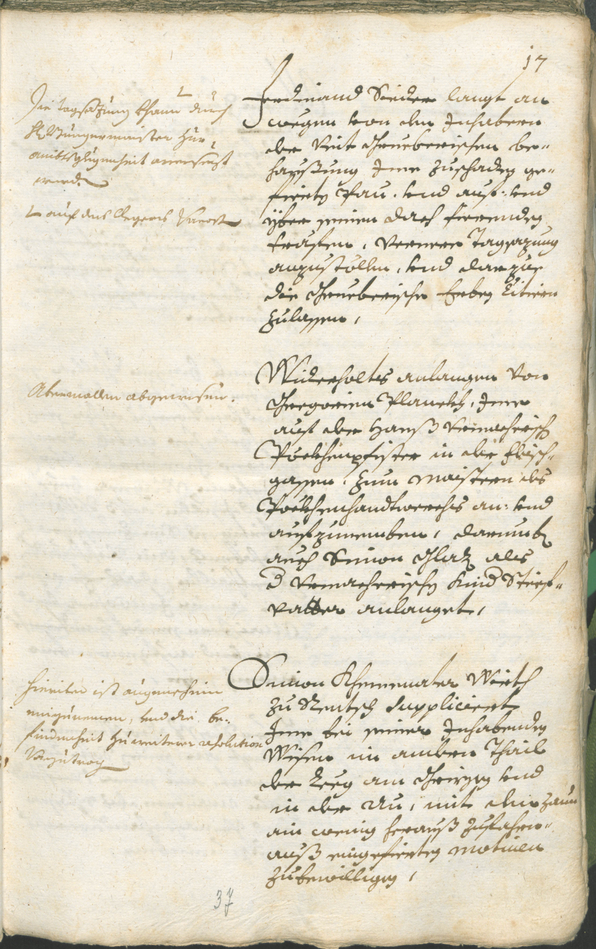 Stadtarchiv Bozen - BOhisto Ratsprotokoll 1693/96 