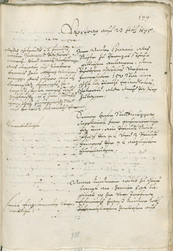 Civic Archives of Bozen-Bolzano - BOhisto Ratsprotokoll 1693/96 