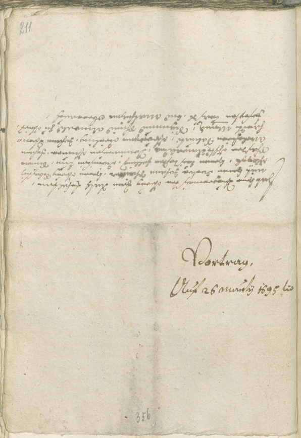 Archivio Storico della Città di Bolzano - BOhisto protocollo consiliare 1693/96 