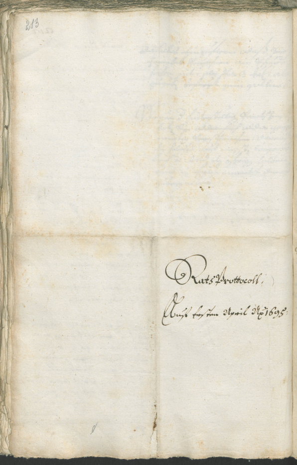 Civic Archives of Bozen-Bolzano - BOhisto Ratsprotokoll 1693/96 