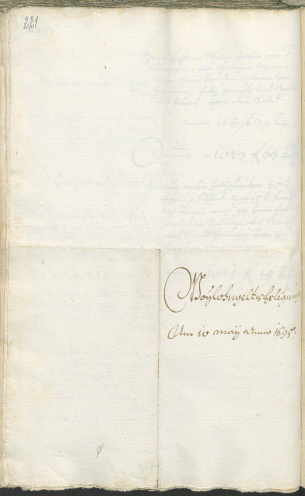 Civic Archives of Bozen-Bolzano - BOhisto Ratsprotokoll 1693/96 