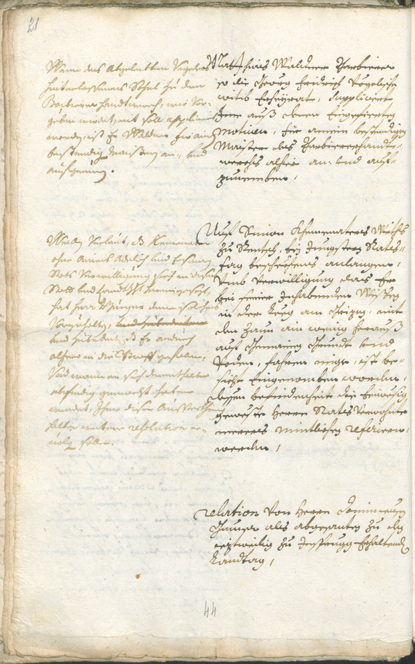 Civic Archives of Bozen-Bolzano - BOhisto Ratsprotokoll 1693/96 