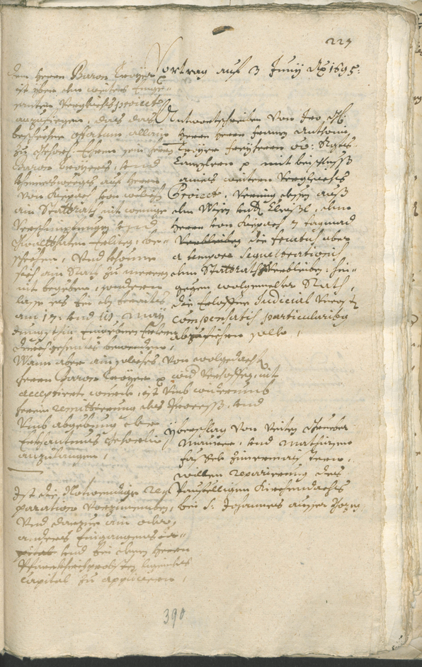 Civic Archives of Bozen-Bolzano - BOhisto Ratsprotokoll 1693/96 