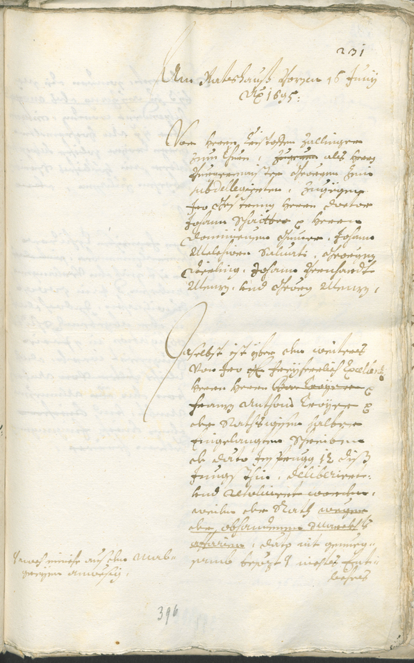 Civic Archives of Bozen-Bolzano - BOhisto Ratsprotokoll 1693/96 