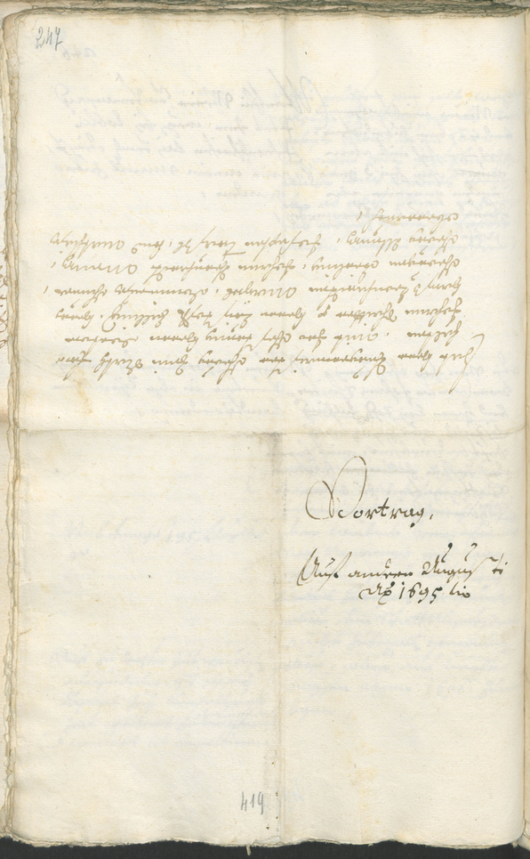 Civic Archives of Bozen-Bolzano - BOhisto Ratsprotokoll 1693/96 