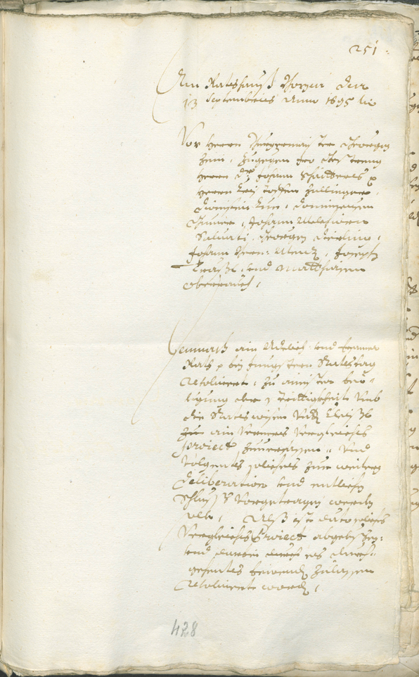 Civic Archives of Bozen-Bolzano - BOhisto Ratsprotokoll 1693/96 