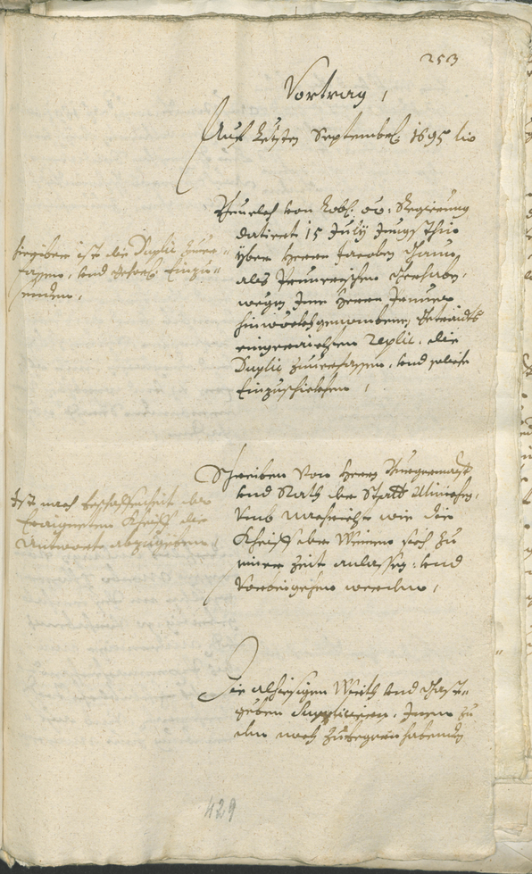 Civic Archives of Bozen-Bolzano - BOhisto Ratsprotokoll 1693/96 