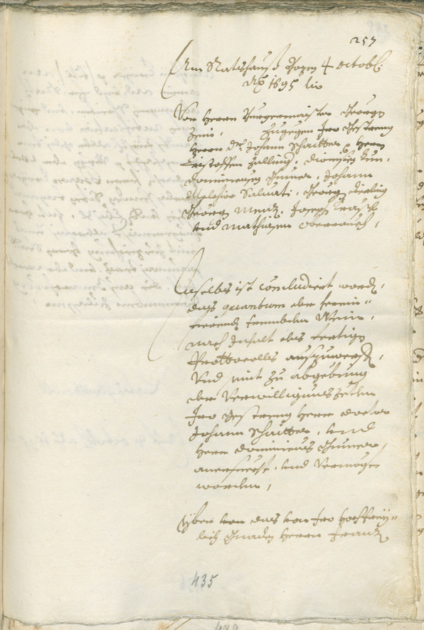 Civic Archives of Bozen-Bolzano - BOhisto Ratsprotokoll 1693/96 