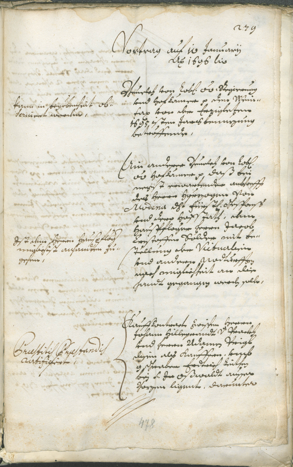 Civic Archives of Bozen-Bolzano - BOhisto Ratsprotokoll 1693/96 