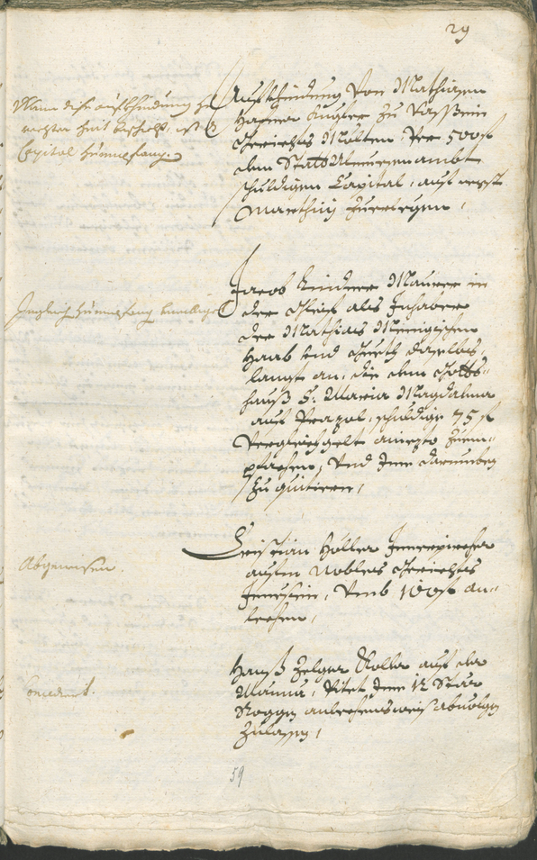 Civic Archives of Bozen-Bolzano - BOhisto Ratsprotokoll 1693/96 