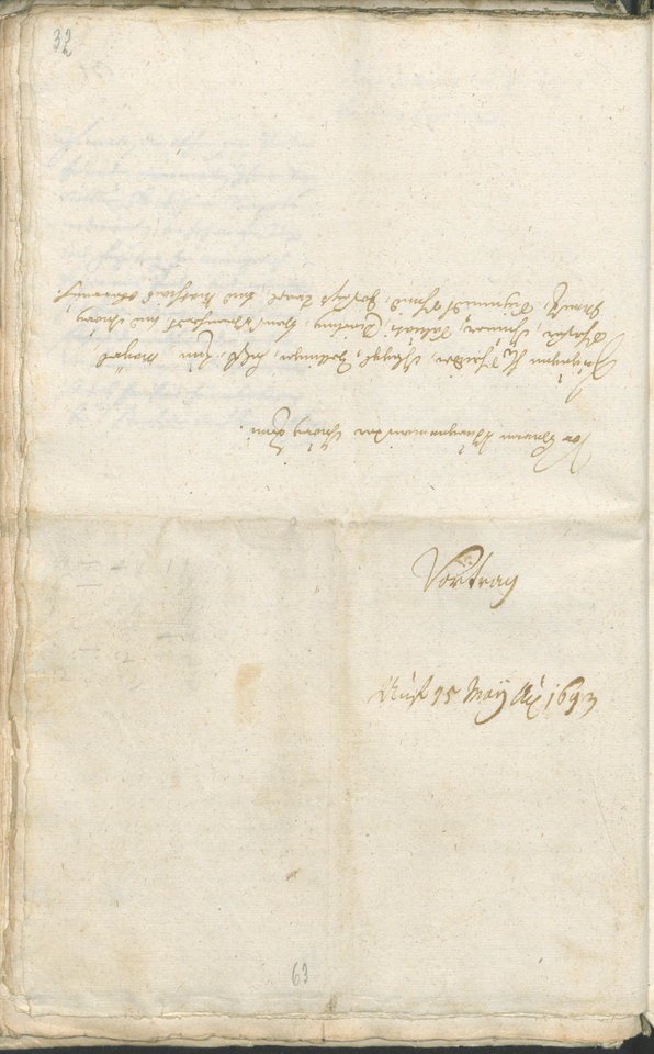 Civic Archives of Bozen-Bolzano - BOhisto Ratsprotokoll 1693/96 