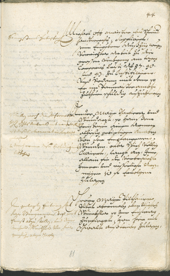 Civic Archives of Bozen-Bolzano - BOhisto Ratsprotokoll 1693/96 