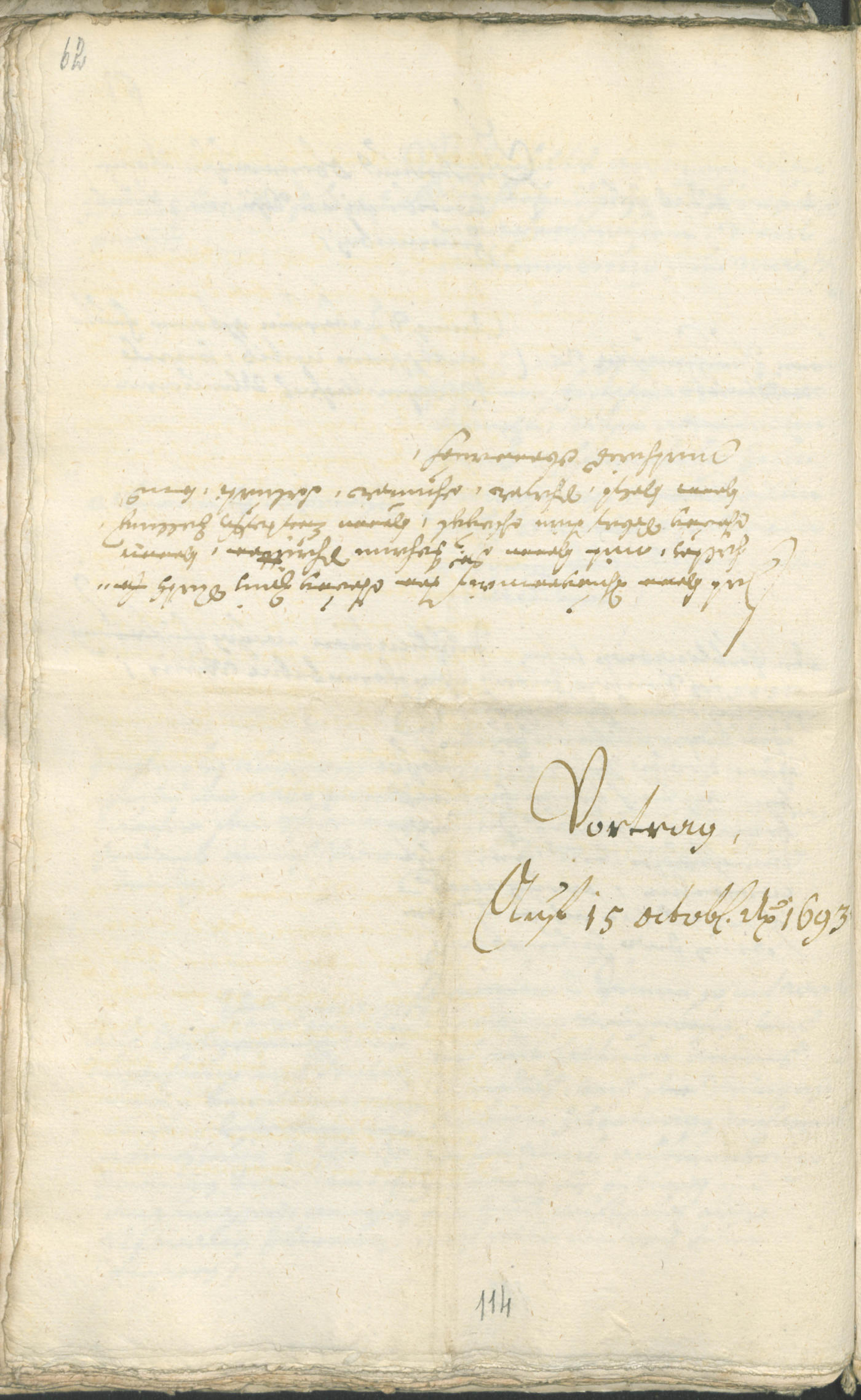 Civic Archives of Bozen-Bolzano - BOhisto Ratsprotokoll 1693/96 