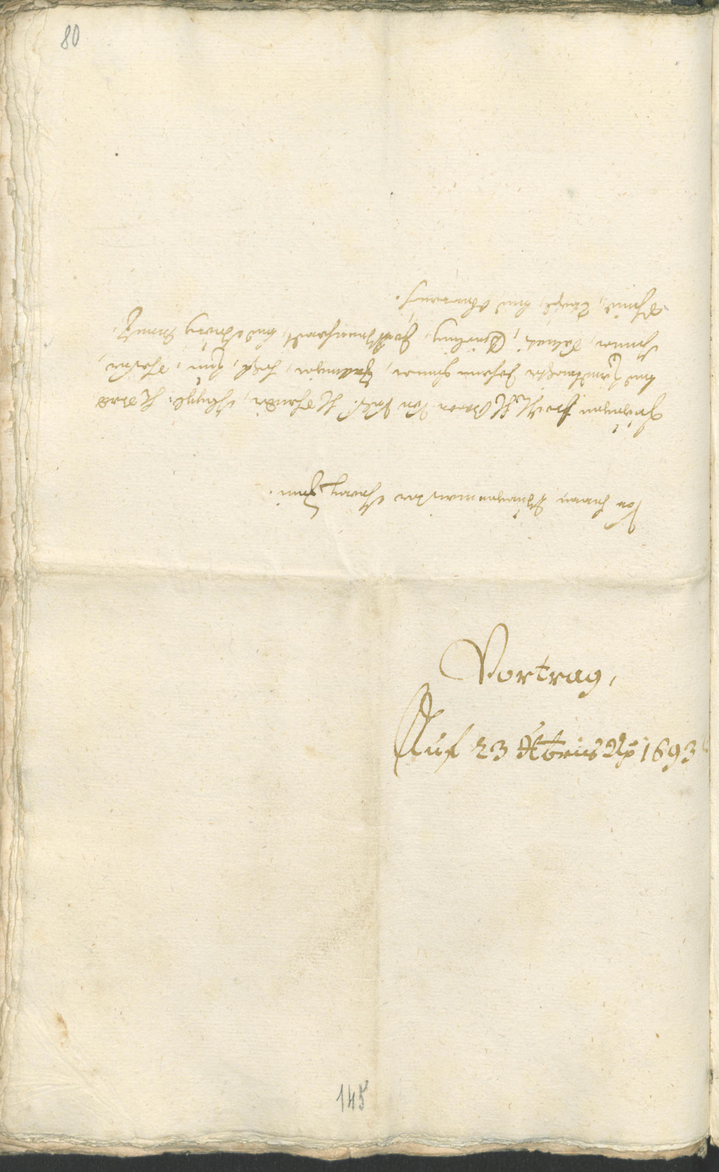 Stadtarchiv Bozen - BOhisto Ratsprotokoll 1693/96 
