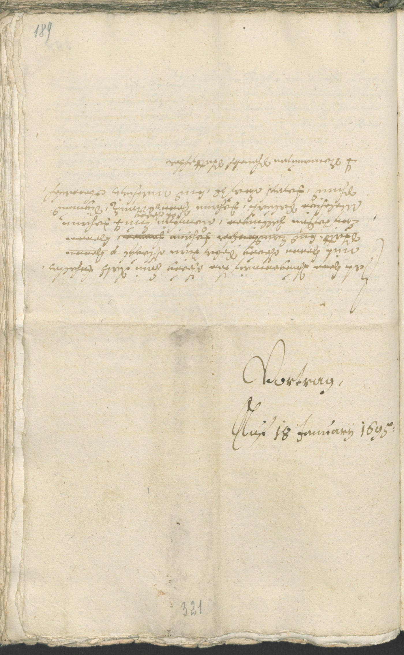 Civic Archives of Bozen-Bolzano - BOhisto Ratsprotokoll 1693/96 