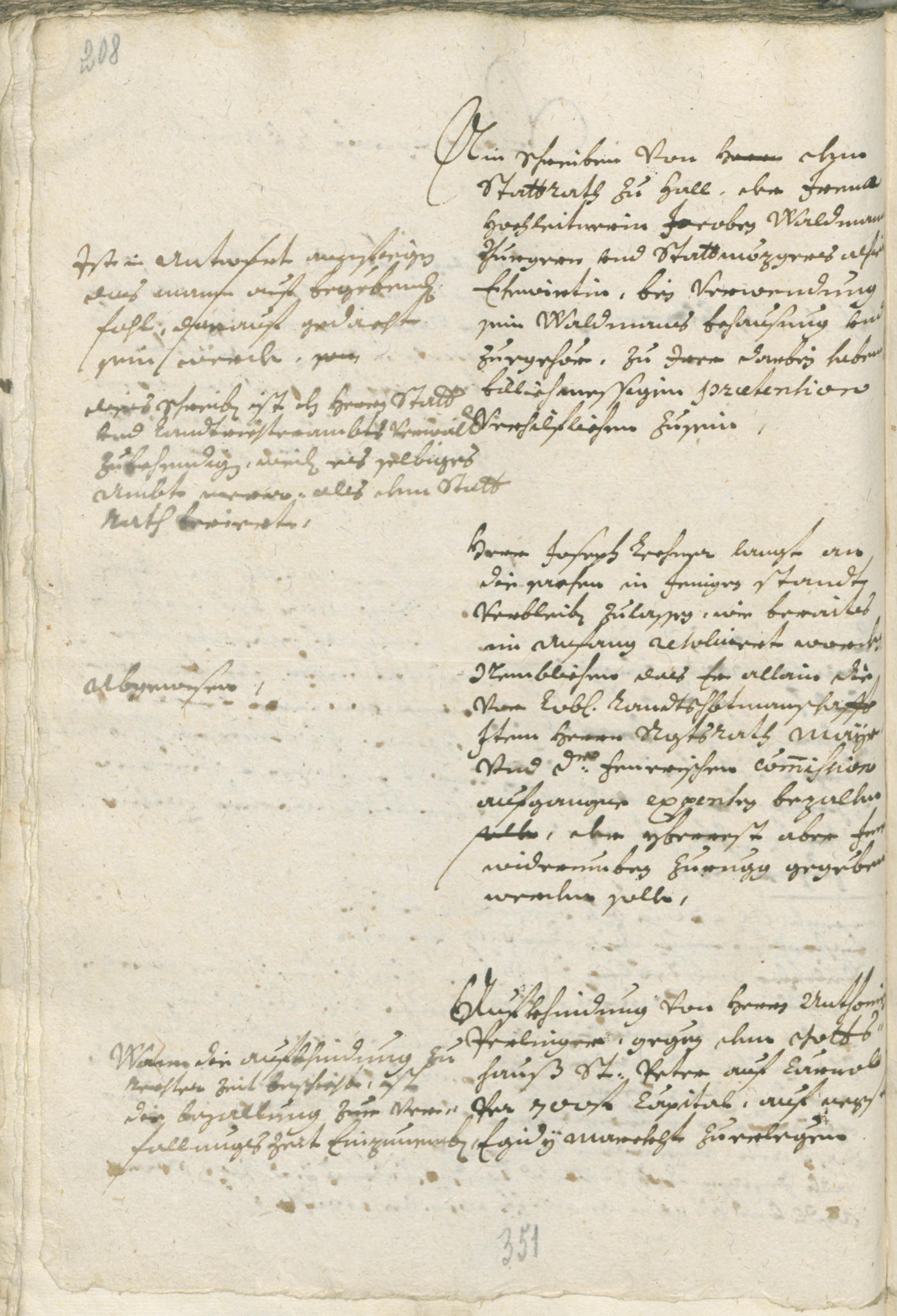 Civic Archives of Bozen-Bolzano - BOhisto Ratsprotokoll 1693/96 
