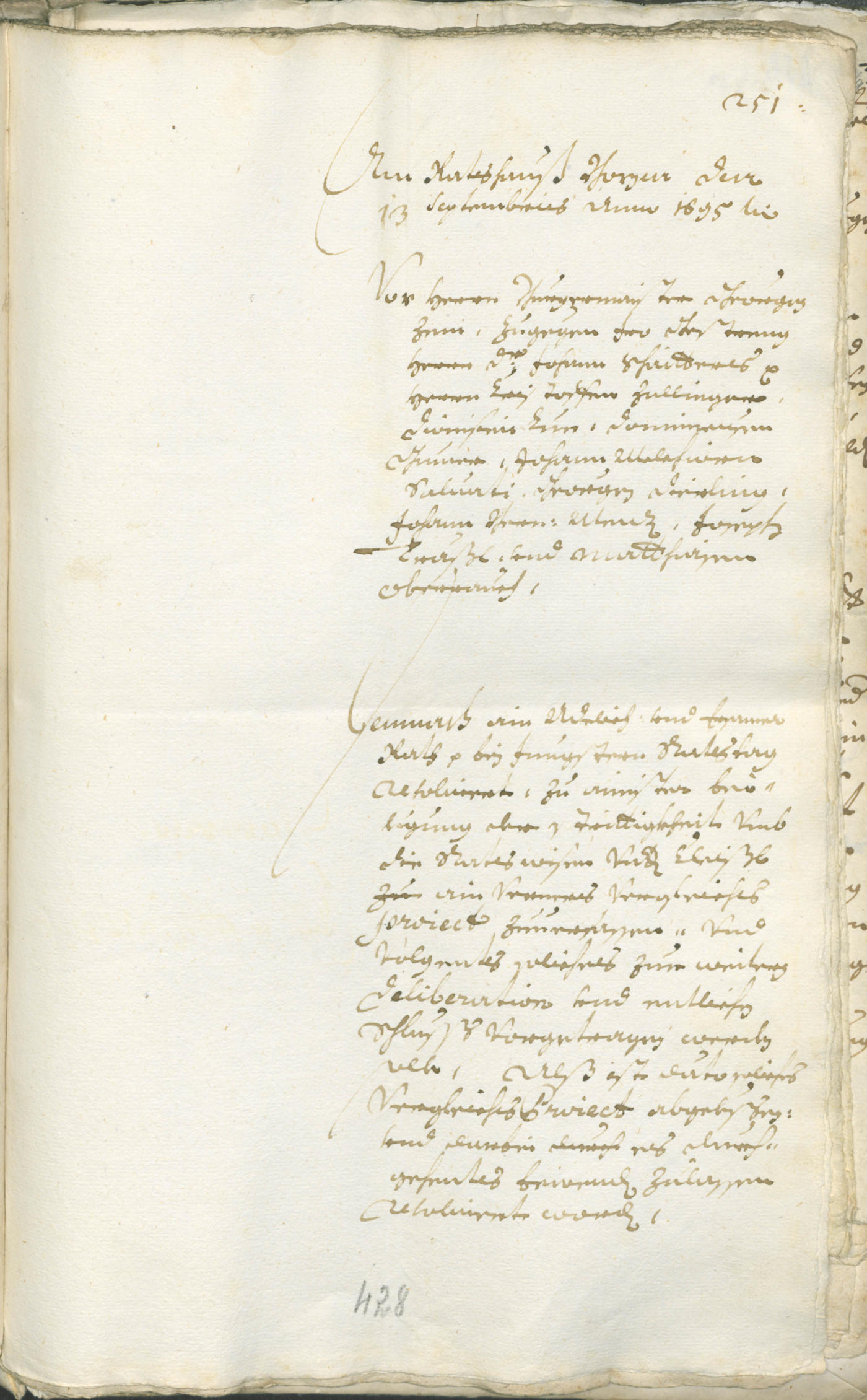 Civic Archives of Bozen-Bolzano - BOhisto Ratsprotokoll 1693/96 
