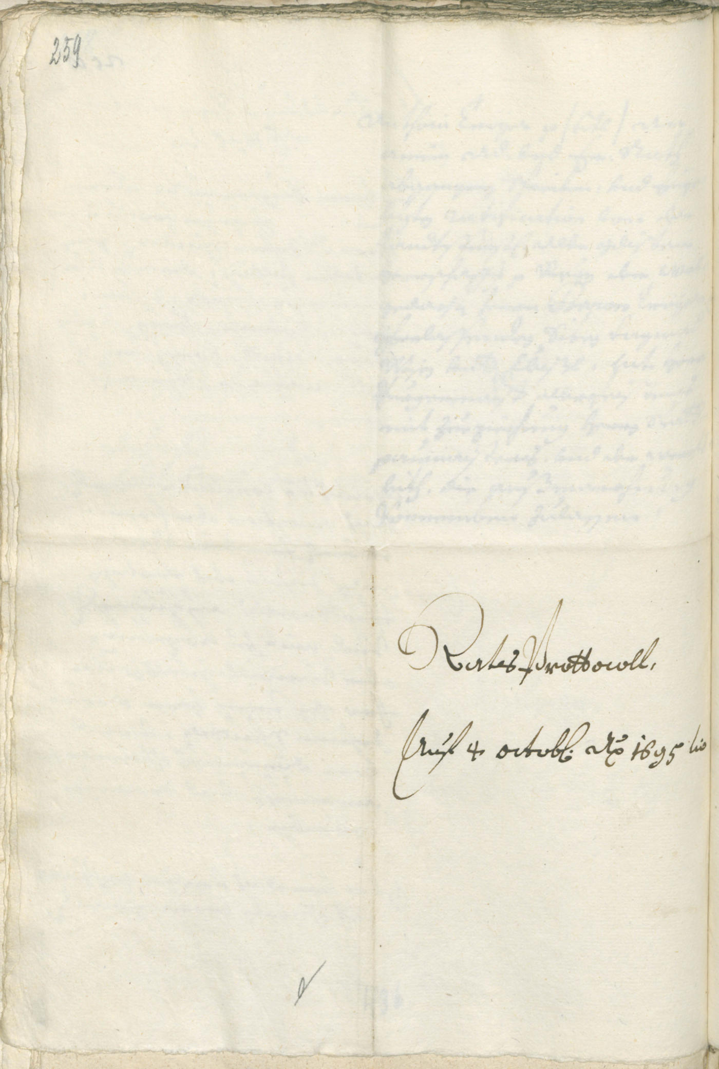 Stadtarchiv Bozen - BOhisto Ratsprotokoll 1693/96 