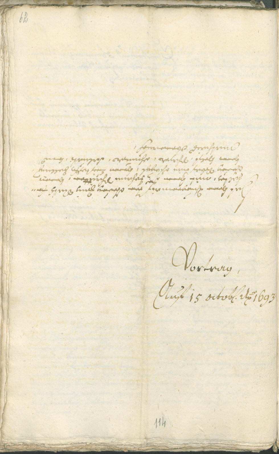 Civic Archives of Bozen-Bolzano - BOhisto Ratsprotokoll 1693/96 