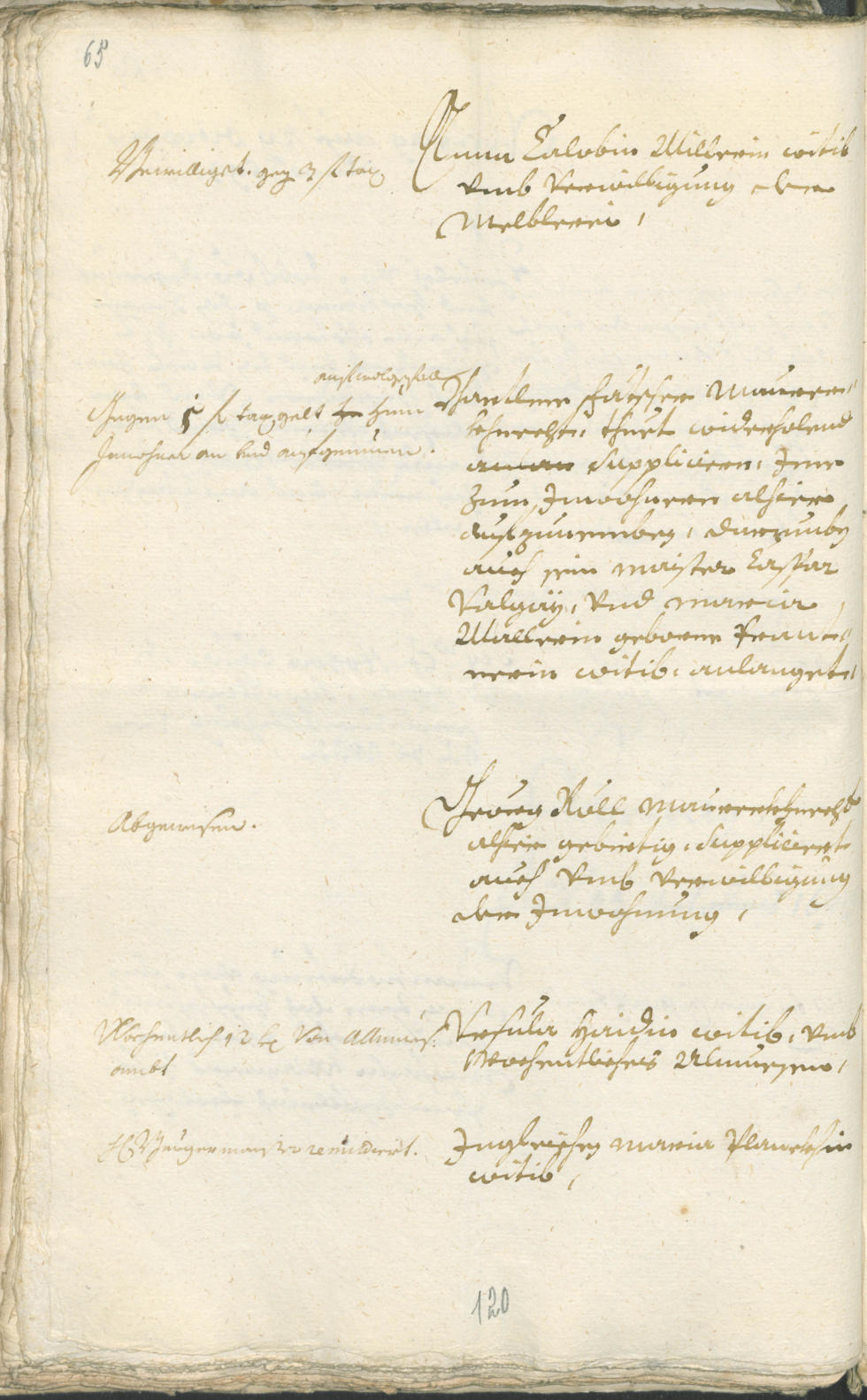 Civic Archives of Bozen-Bolzano - BOhisto Ratsprotokoll 1693/96 