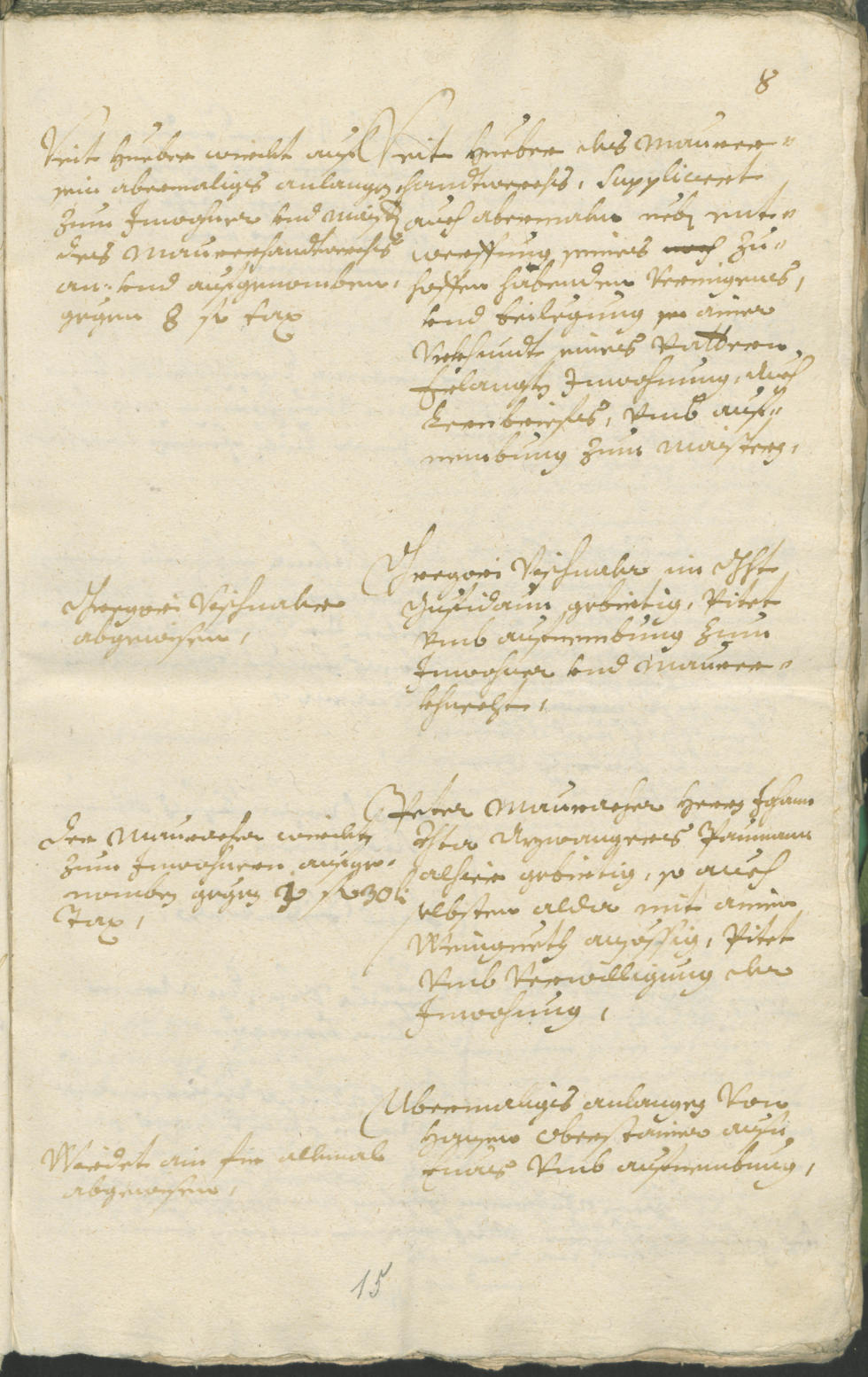 Stadtarchiv Bozen - BOhisto Ratsprotokoll 1693/96 