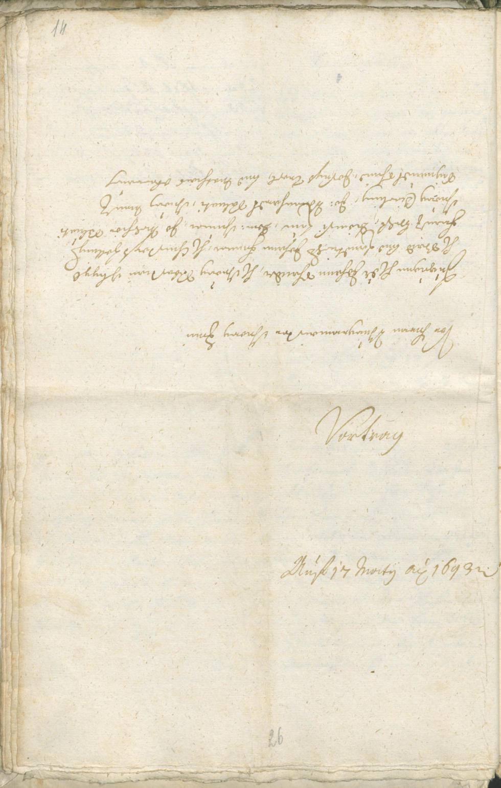 Civic Archives of Bozen-Bolzano - BOhisto Ratsprotokoll 1693/96 