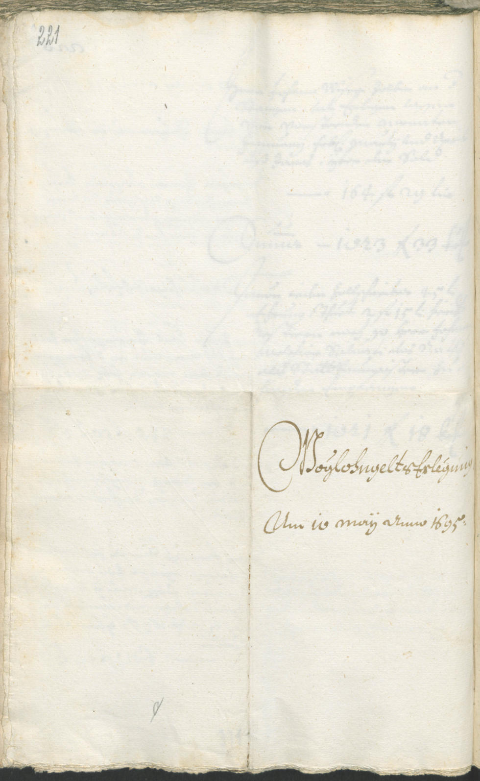 Civic Archives of Bozen-Bolzano - BOhisto Ratsprotokoll 1693/96 