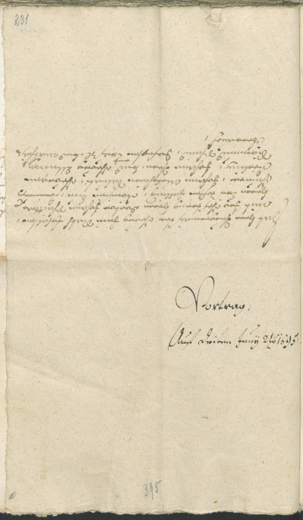 Civic Archives of Bozen-Bolzano - BOhisto Ratsprotokoll 1693/96 