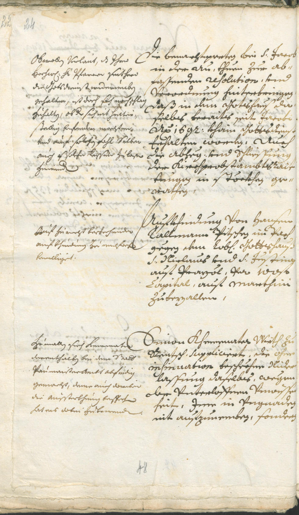 Civic Archives of Bozen-Bolzano - BOhisto Ratsprotokoll 1693/96 