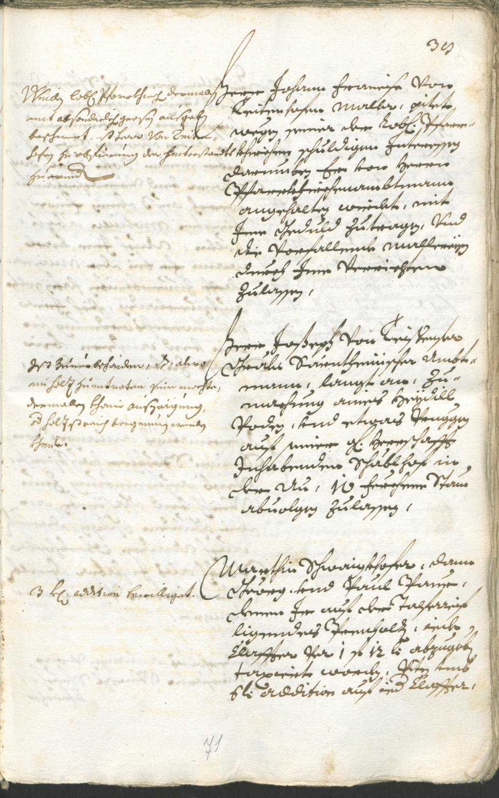 Stadtarchiv Bozen - BOhisto Ratsprotokoll 1693/96 