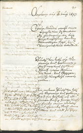 Civic Archives of Bozen-Bolzano - BOhisto Ratsprotokoll 1693/96 - 