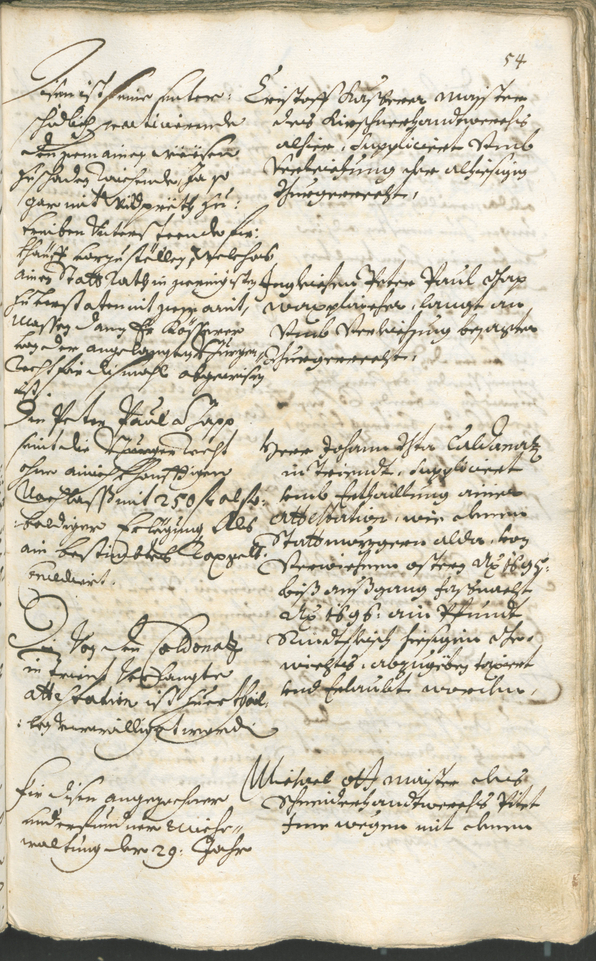 Stadtarchiv Bozen - BOhisto Ratsprotokoll 1696/99 